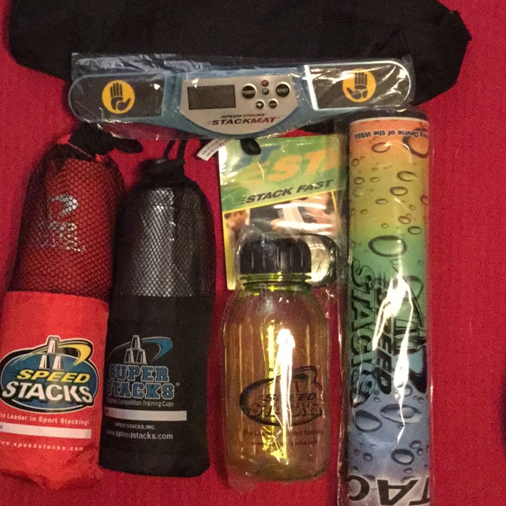 Speed stacks backpack and gear new never used